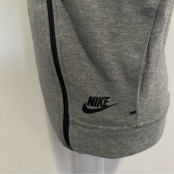Nike Tech Fleece Hoodie Vest Gray size XS Off Center Zip up - Picture 5 of 11